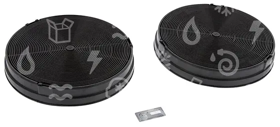 filtr uhlíkový odsavače par ZANUSSI / ELECTROLUX / AEG, EFF62, 2ks